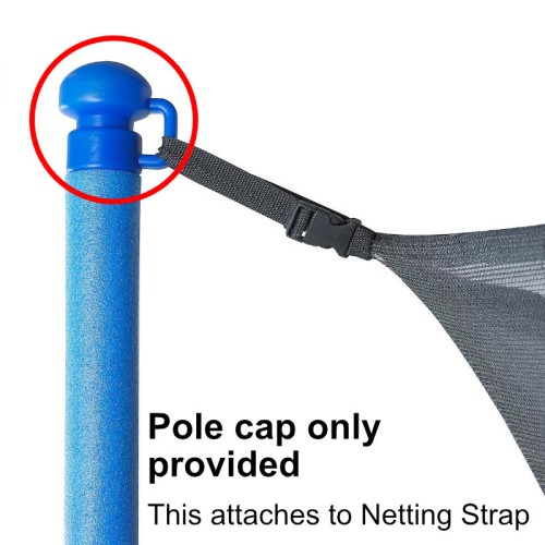 Pole Cap for 1.5 Inch Pole C shape