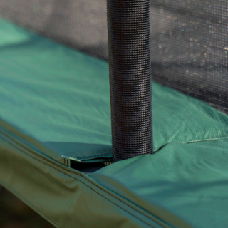 Jump King Trampoline Frame weld close up